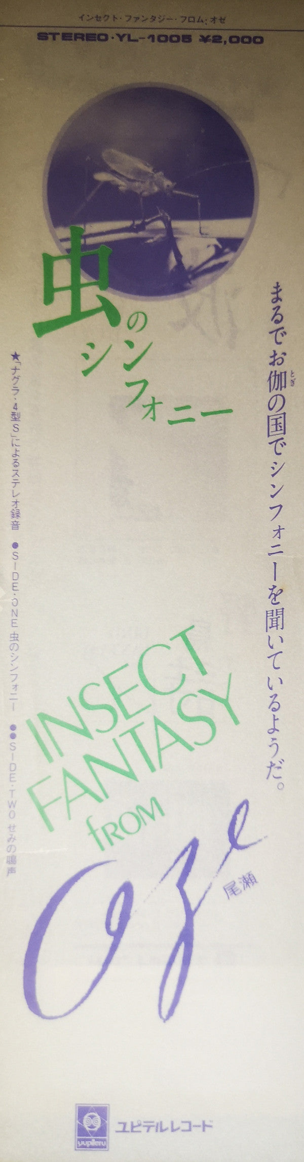 インセクト・ファンタジー・フロム・オゼ(尾瀬)= Insect Fantasy From Oze