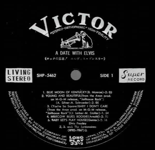 A Date With Elvis = ロックの王者!