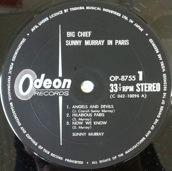Big Chief - Sunny Murray In Paris