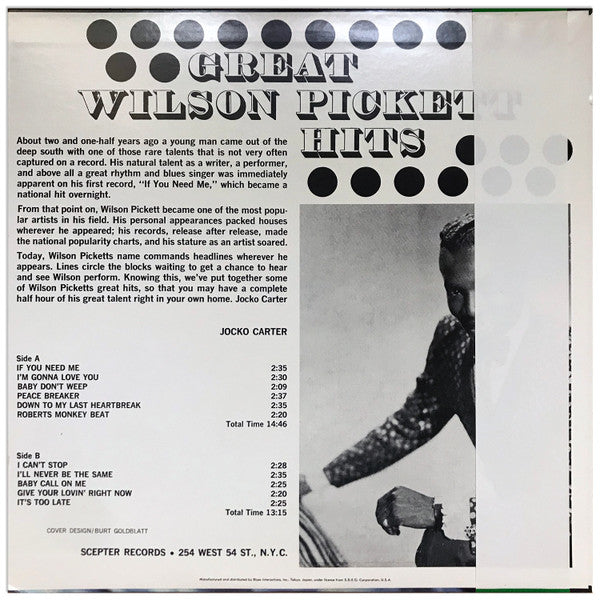 Great Wilson Pickett Hits