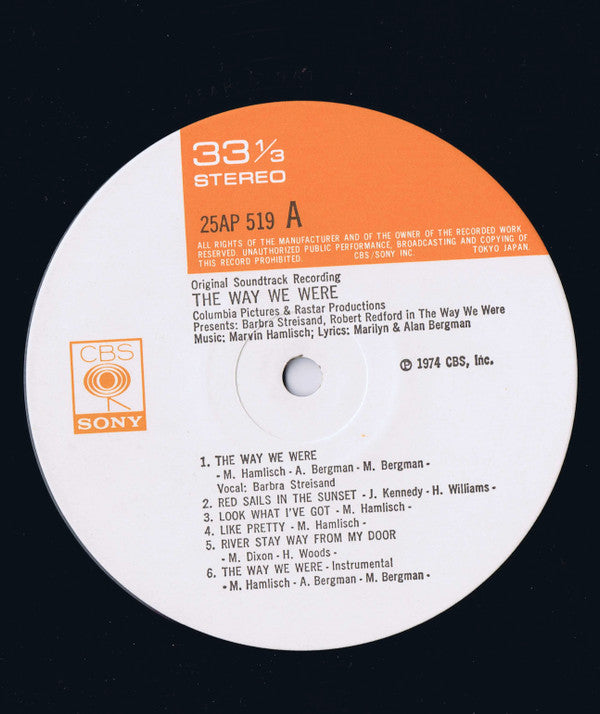 The Way We Were (Original Soundtrack Recording)