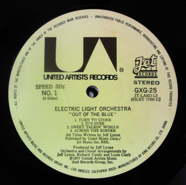 Out Of The Blue = アウト・オブ・ザ・ブルー