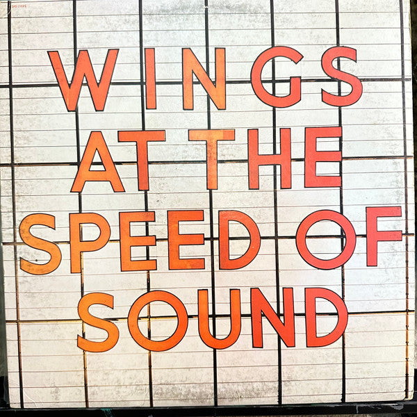 Wings At The Speed Of Sound