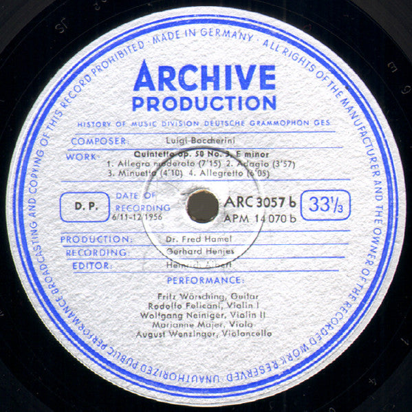 Concerto Per Il Violoncello Obligato Op. 34 D-dur / Quintetto Op. 50 Nr. 3 E-moll