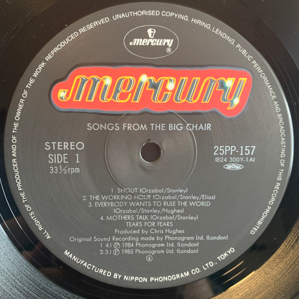 Songs From The Big Chair = シャウト