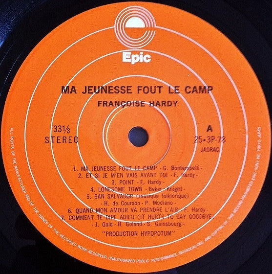 Ma Jeunesse Fout Le Camp