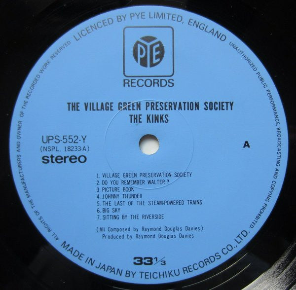 The Kinks Are The Village Green Preservation Society
