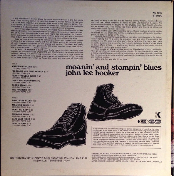 Moanin' And Stompin' Blues