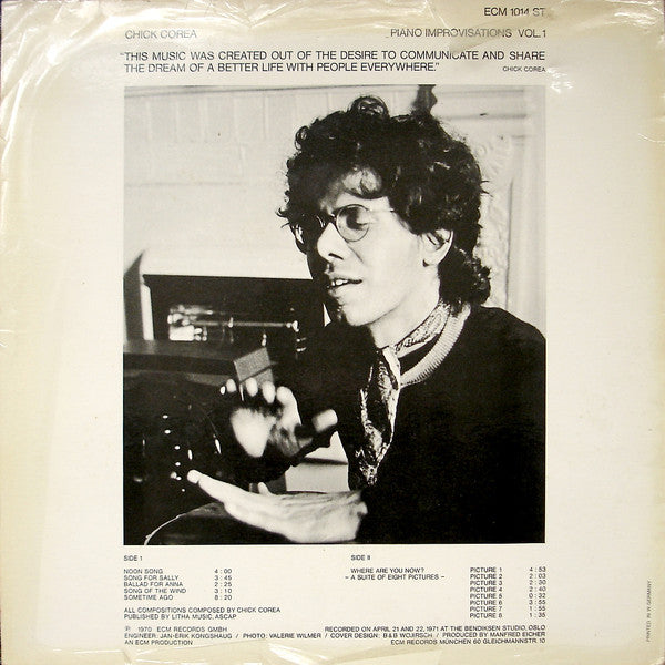 Piano Improvisations Vol. 1