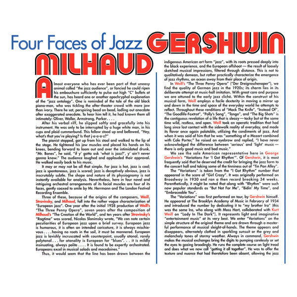 The Four Faces Of Jazz