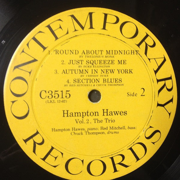 This Is Hampton Hawes Vol. 2: The Trio