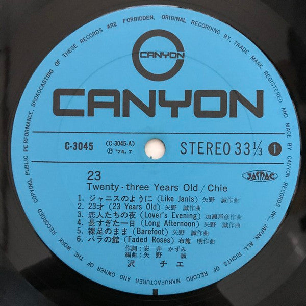 23 - Twenty-Three Years Old