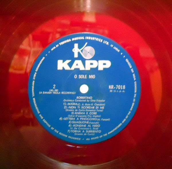 O Sole Mio - The Great Songs Of Italy