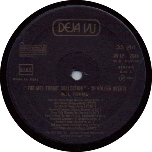 The Mel Tormé Collection - 20 Golden Greats