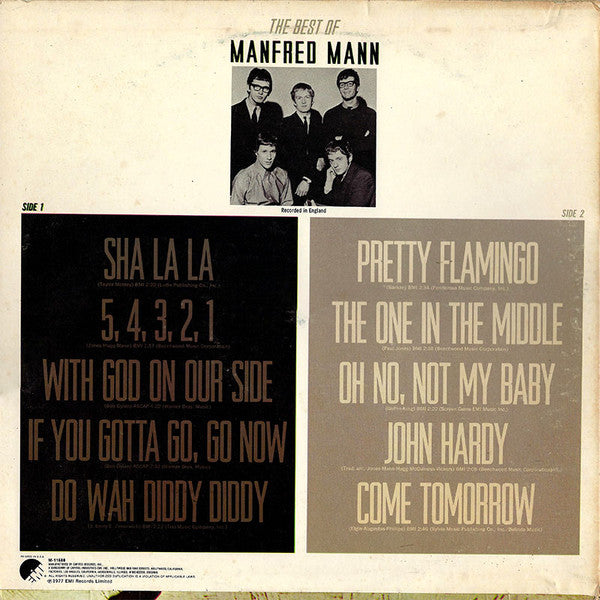 The Best Of Manfred Mann
