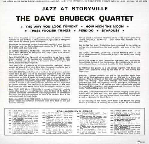 Jazz At Storyville