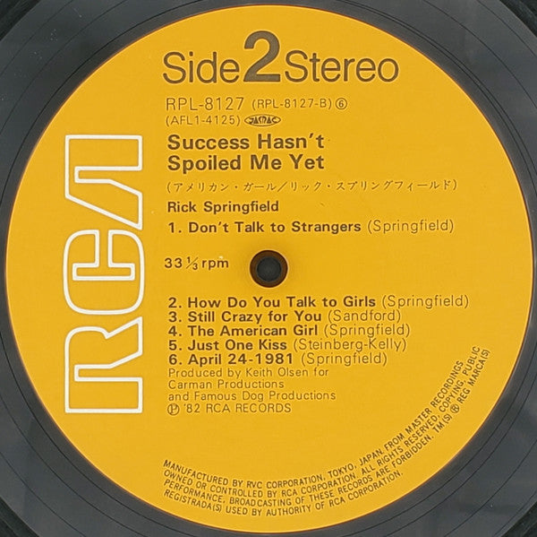 Success Hasn't Spoiled Me Yet