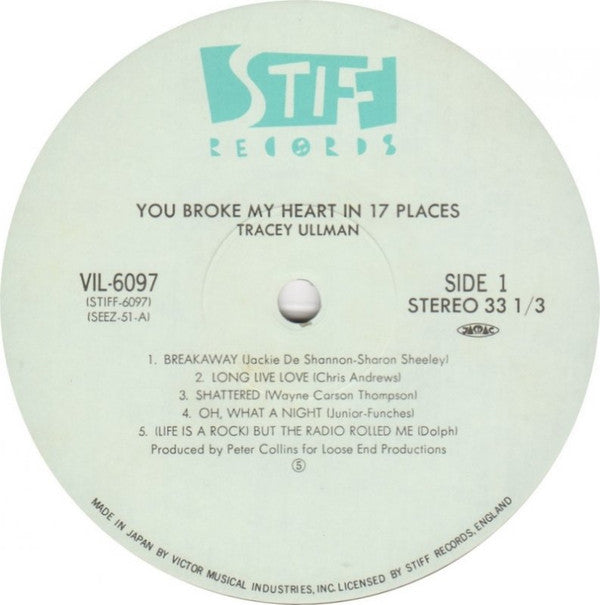 You Broke My Heart In 17 Places