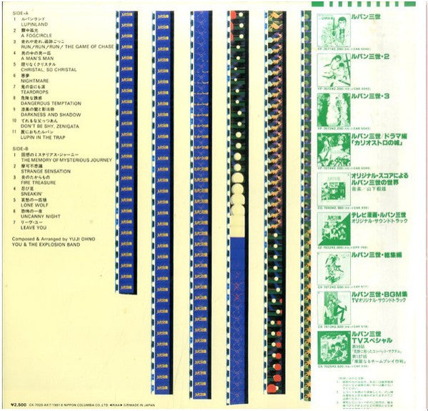 Lupin The 3rd - TV Original Soundtrack BGM Collection Vol. 2 = ルパン三世 BGM集 TVオリジナル・サウンドトラック Vol. 2