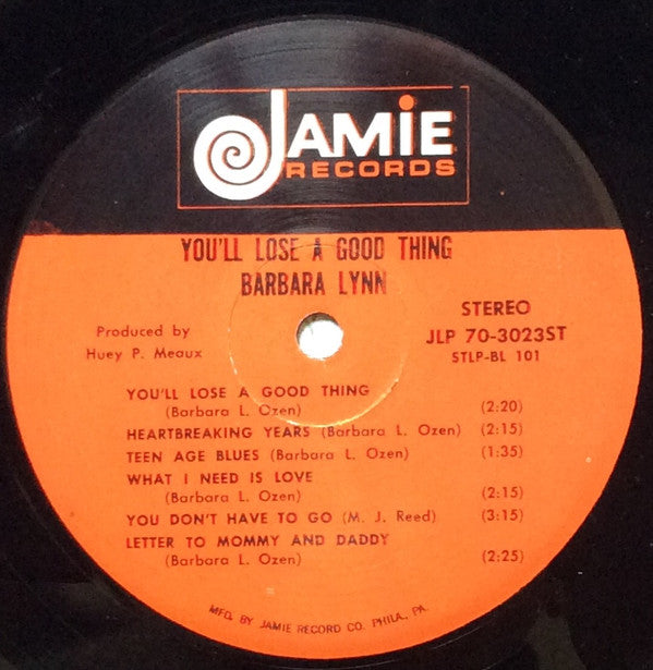 You'll Lose A Good Thing