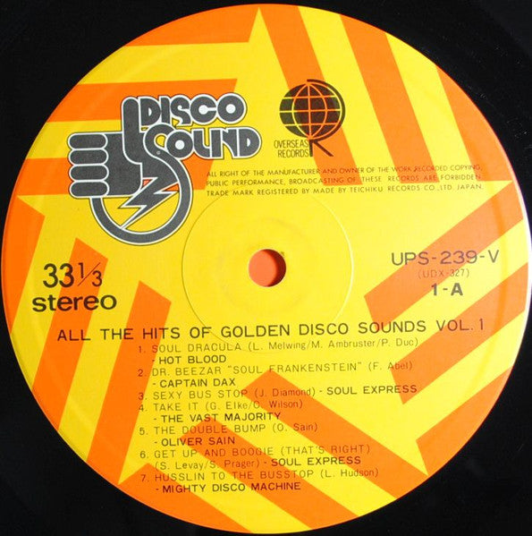 All The Hits Of Golden Disco Sounds Vol. 1