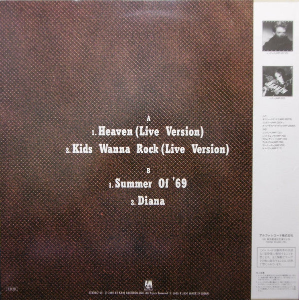 Bryan Adams Special Mini Album