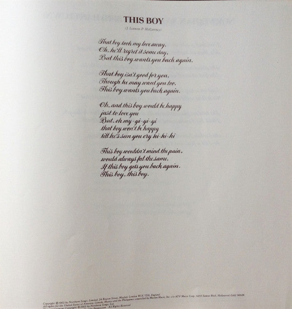 Love Songs = ラヴ・ソングス