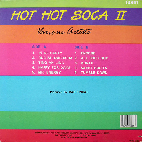 Hot Hot Soca II / Hot Hot Soca 2