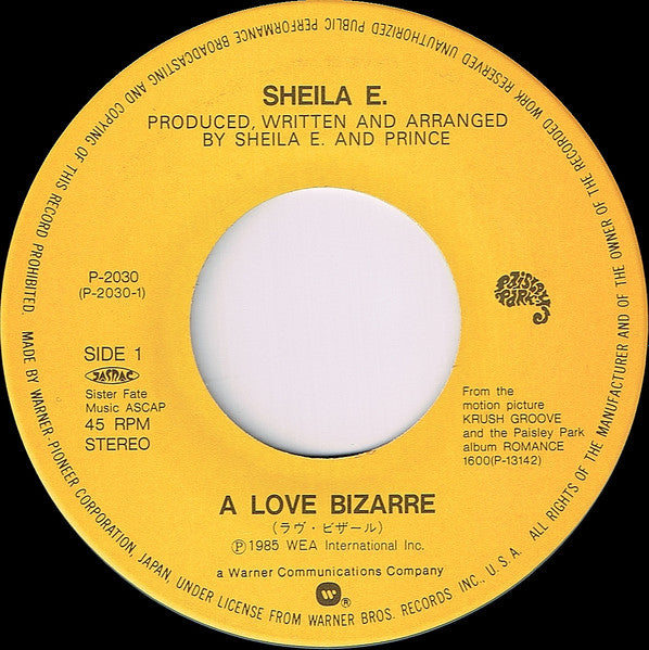 A Love Bizarre = ラヴ・ビザール
