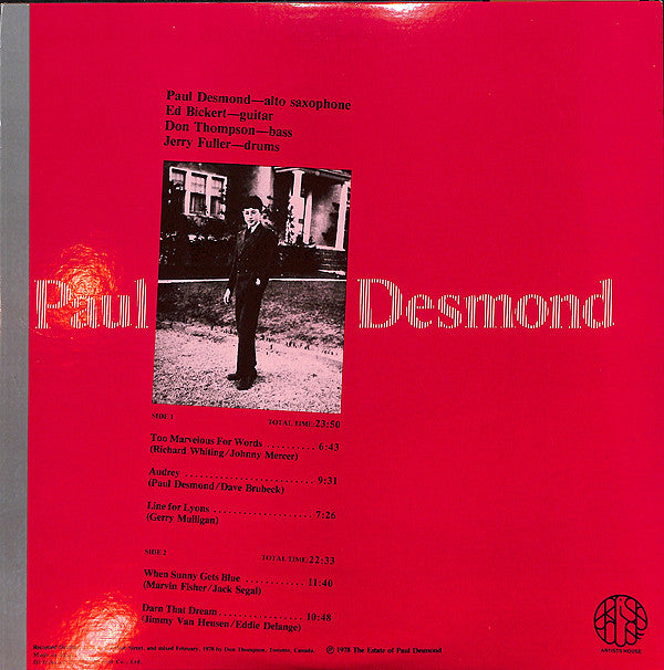 Paul Desmond