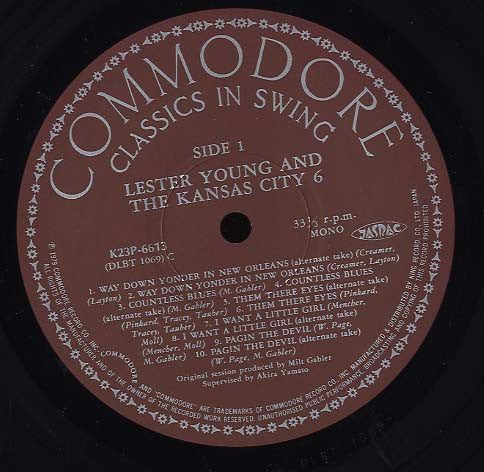 Lester Young And The Kansas City 6