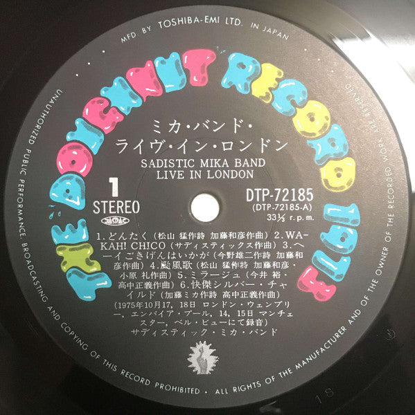 Mika Band Live In London