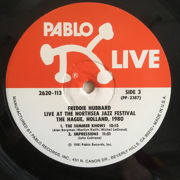 Live At The Northsea Jazz Festival, The Hague, Holland, 1980