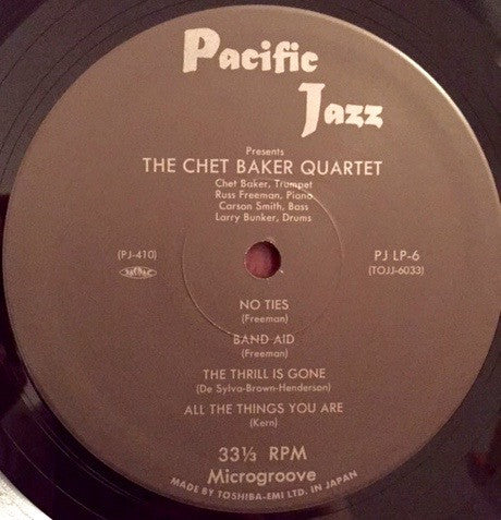 Chet Baker Quartet Featuring Russ Freeman