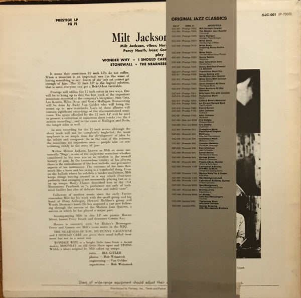 Milt Jackson Quartet