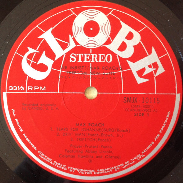We Insist! Max Roach's Freedom Now Suite = ウイ・インシスト!