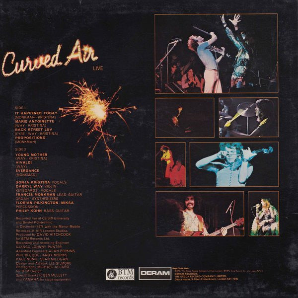 Curved Air Live