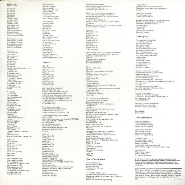 Ship Arriving Too Late To Save A Drowning Witch = フランク・ザッパのマル サンカク シカク