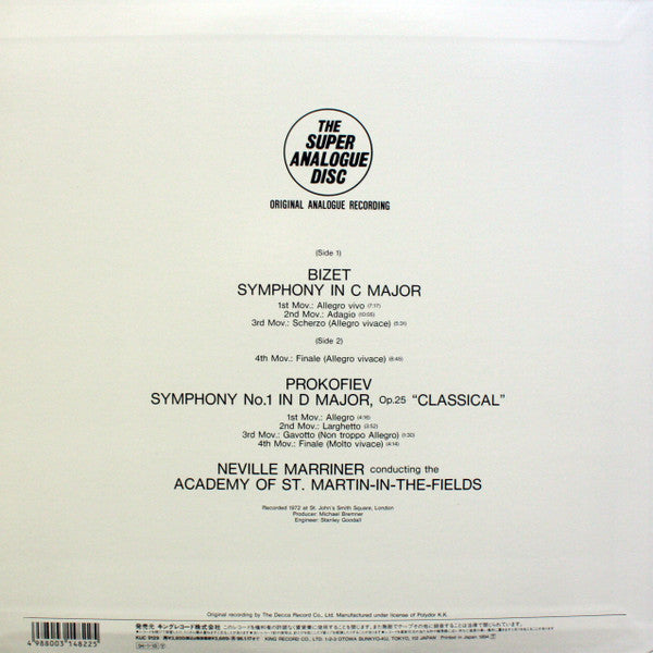 Symphony In C Major / Classical Symphony