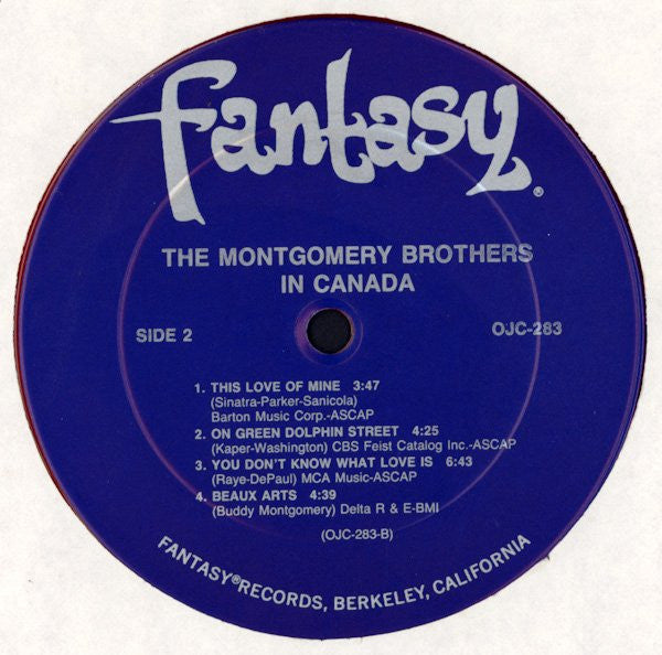 The Montgomery Brothers In Canada