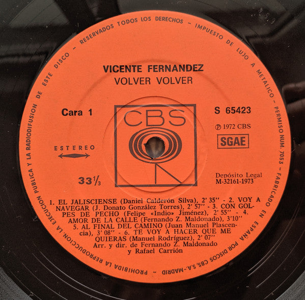 Volver Volver (Version Original)