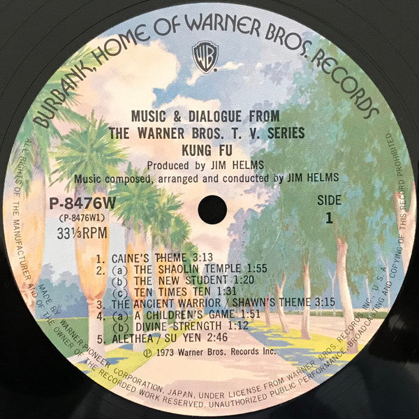Kung Fu - Music & Dialogue From The Warner Bros. T.V. Series