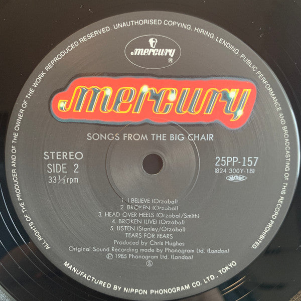 Songs From The Big Chair = シャウト