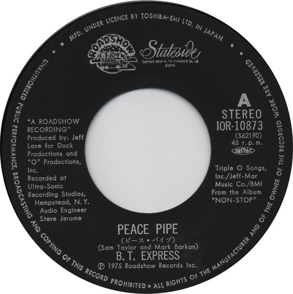 Peace Pipe / Devil's Work Shop