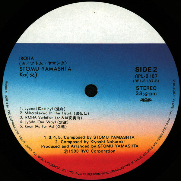 いろは「火」 Iroha (Ka)