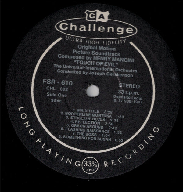 Touch Of Evil (Original Motion Picture Soundtrack)