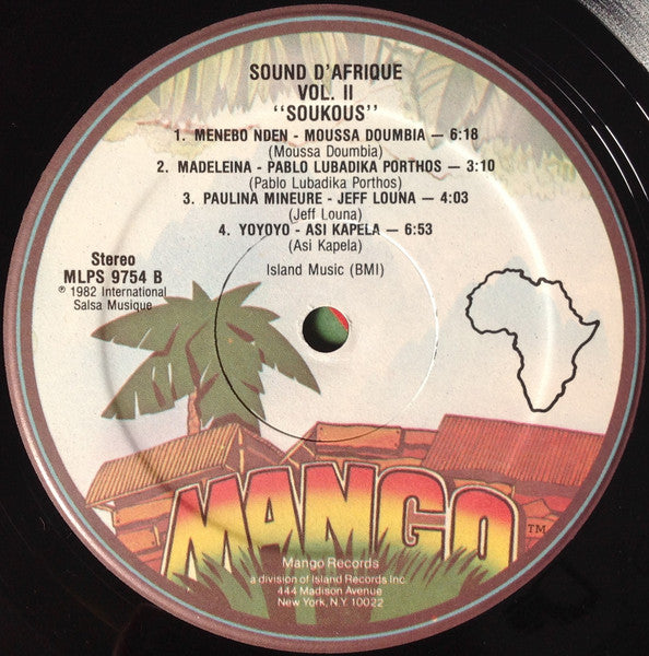 Sound D'Afrique II Soukous