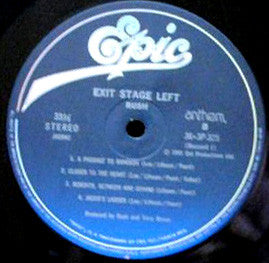 Exit...Stage Left