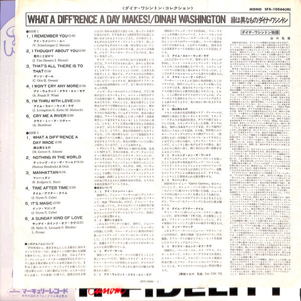 What A Diff'rence A Day Makes!