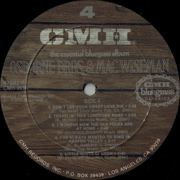 The Essential Bluegrass Album